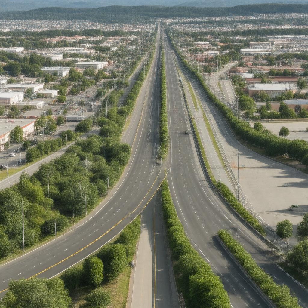 AI-created image of Wianoke Drive Extension