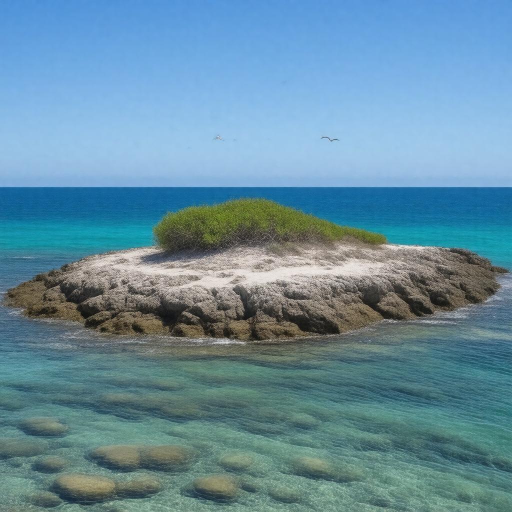AI-created image of Widgeon Island