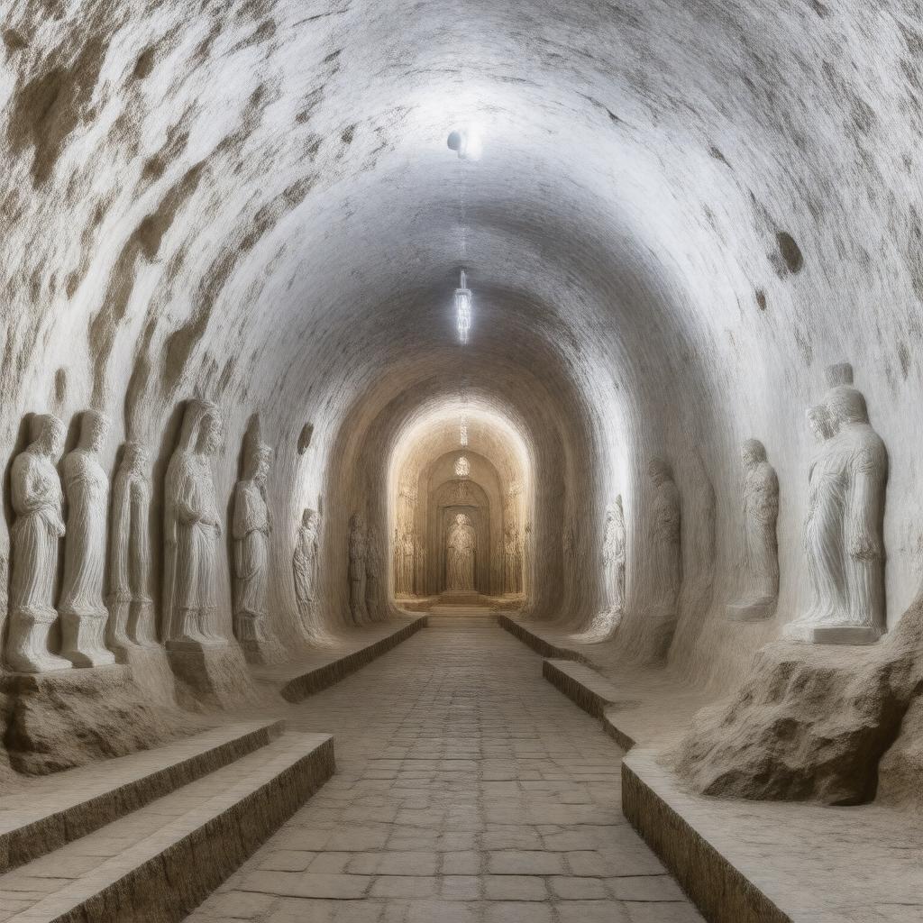 AI-created image of Wieliczka Salt Mine