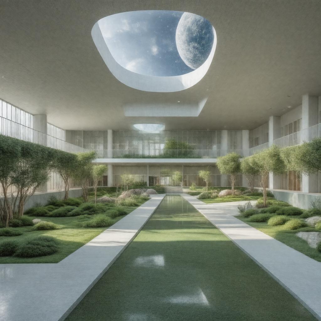 AI-created image of Wiess School of Natural Sciences