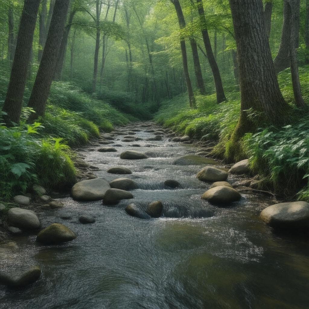 AI-created image of Wigwam Brook