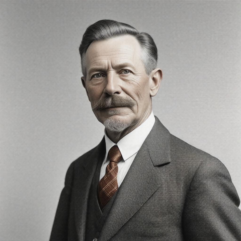 AI-created image of Wilbur Cross