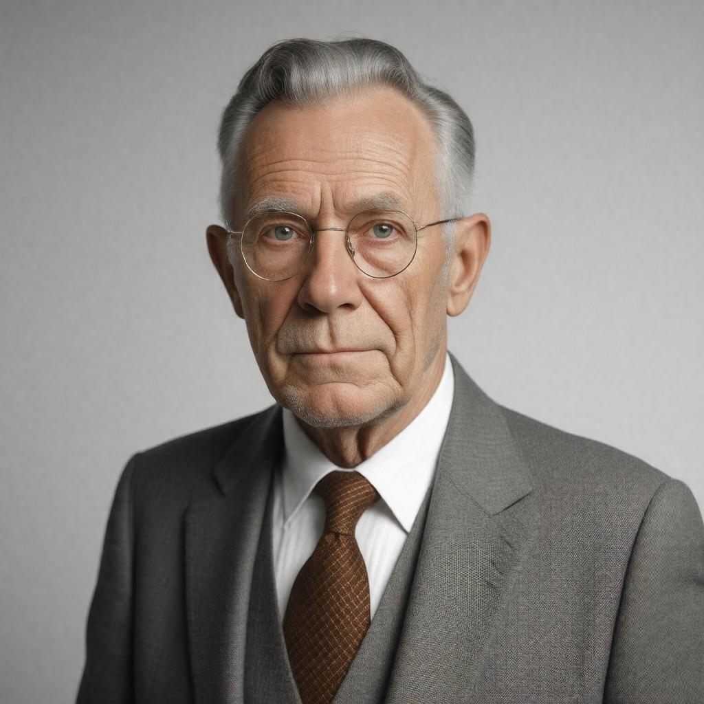 AI-created image of Wilbur N. Landrey