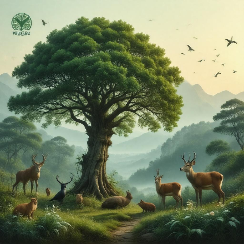 AI-created image of WildCare Institute