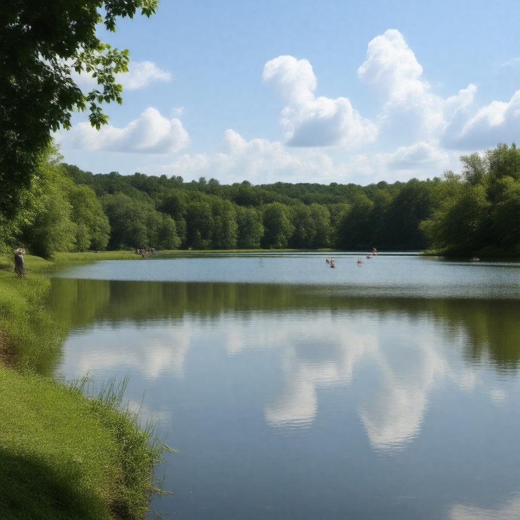 AI-created image of Wilde Lake