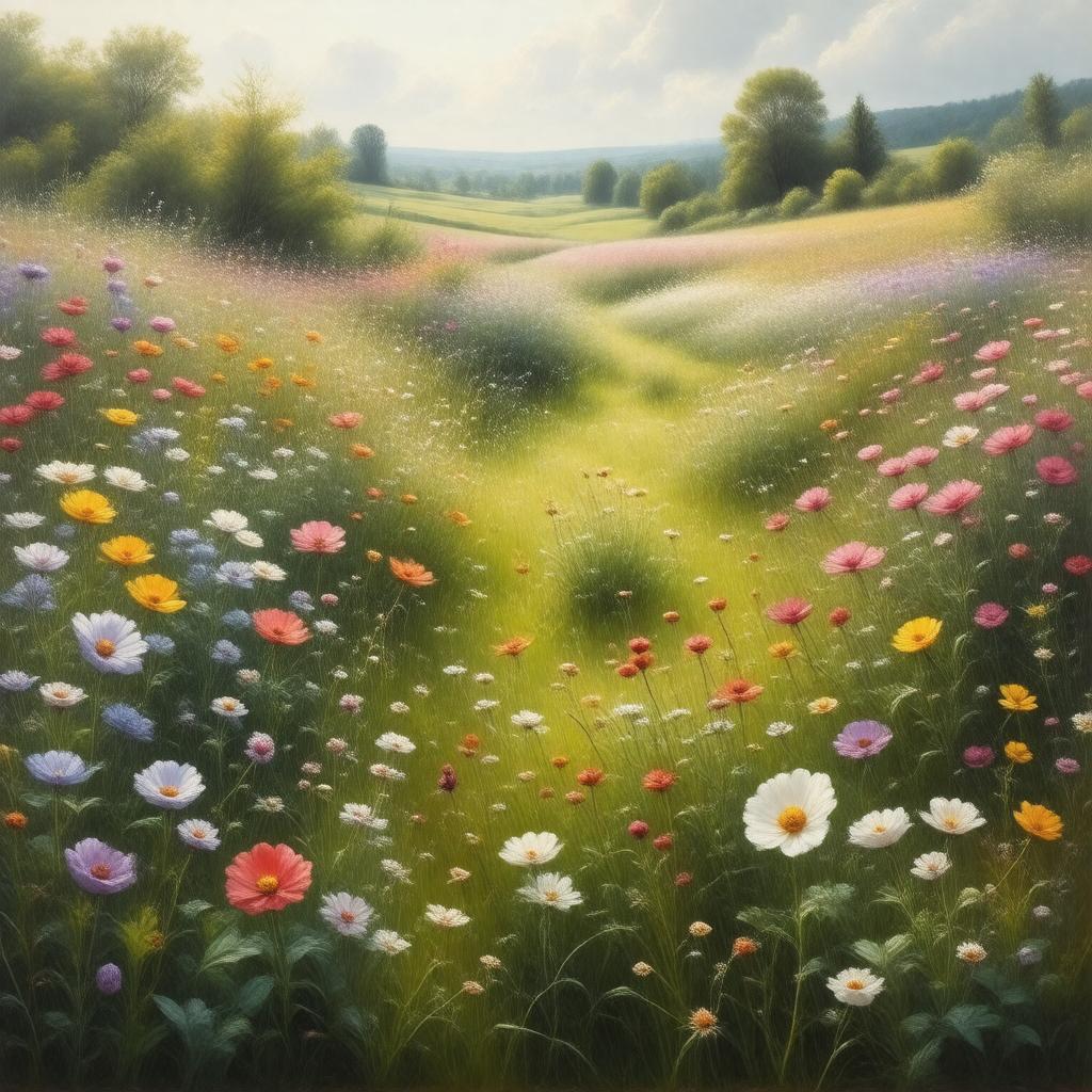AI-created image of Wildflower Meadow