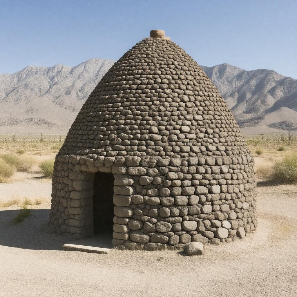 AI-created image of Wildrose Charcoal Kilns