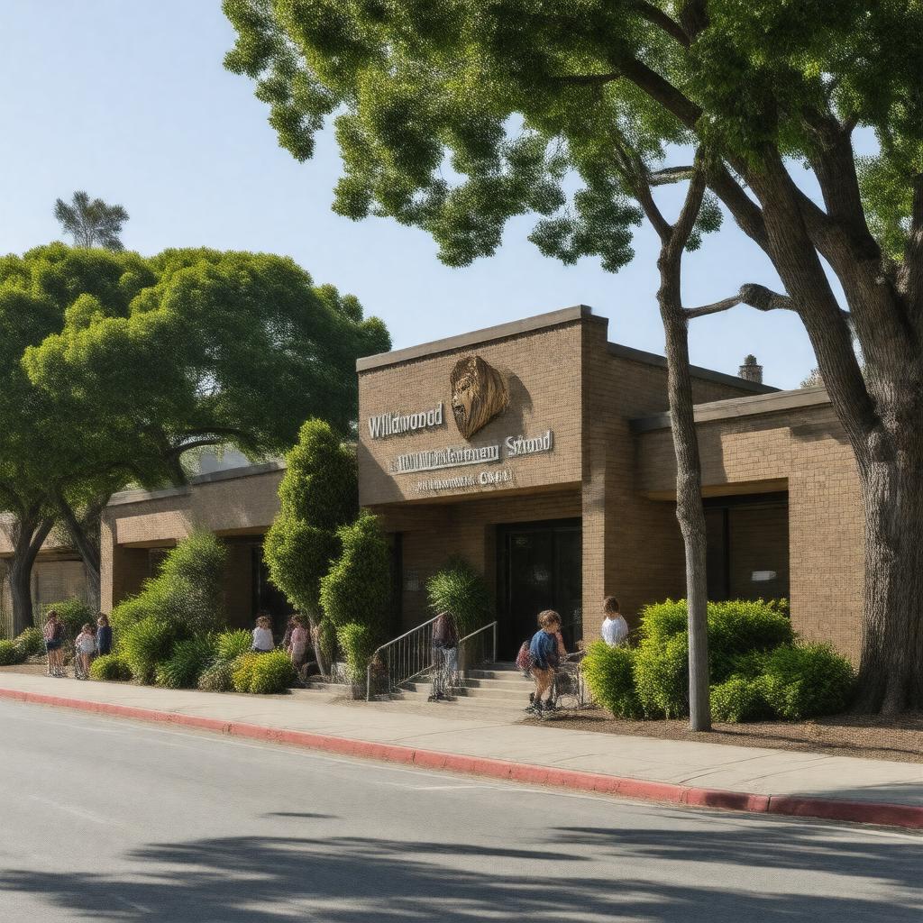AI-created image of Wildwood Elementary School