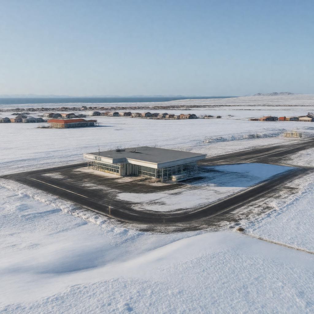 AI-created image of Wiley Post–Will Rogers Memorial Airport