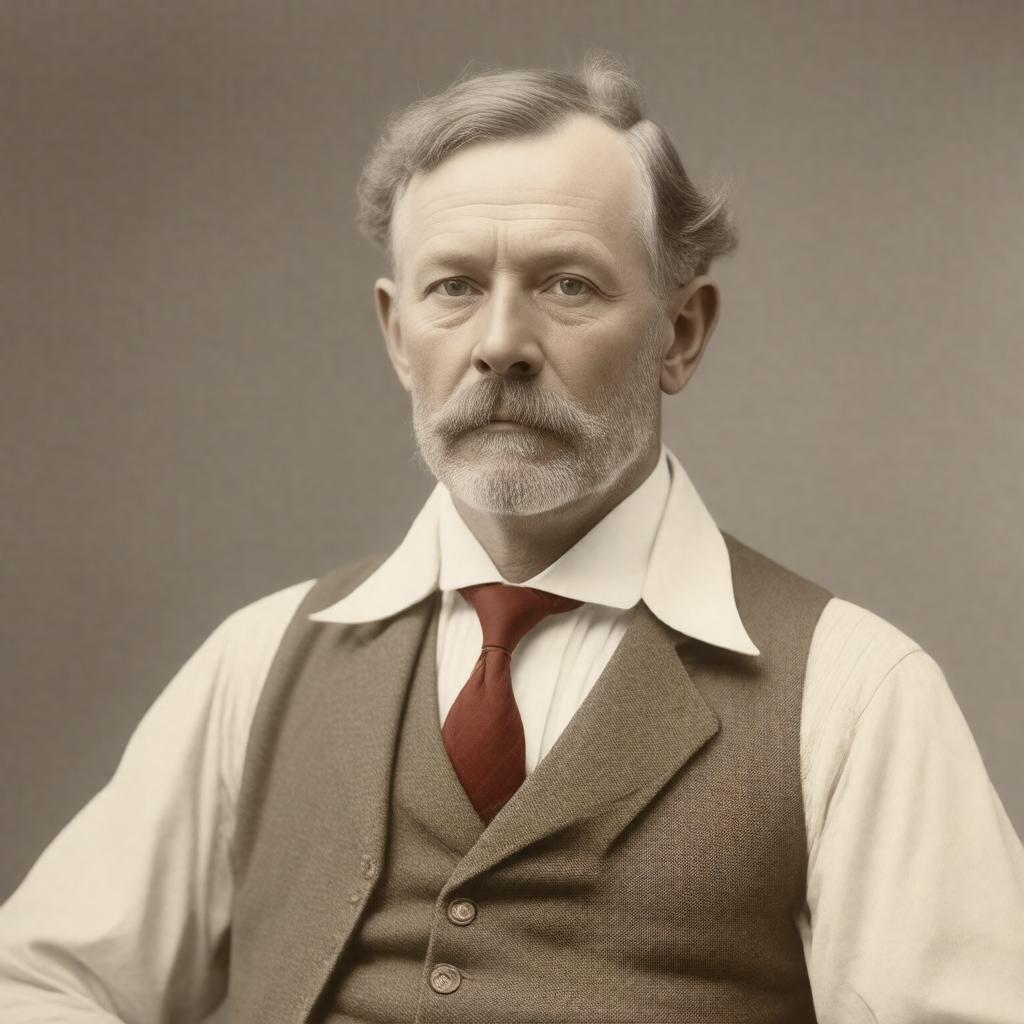 Click to view larger image AI-created image of Wilfred Dodgson