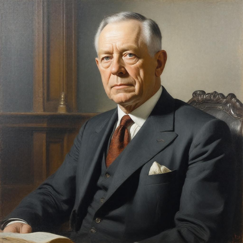 AI-created image of Wilfred Fienburgh