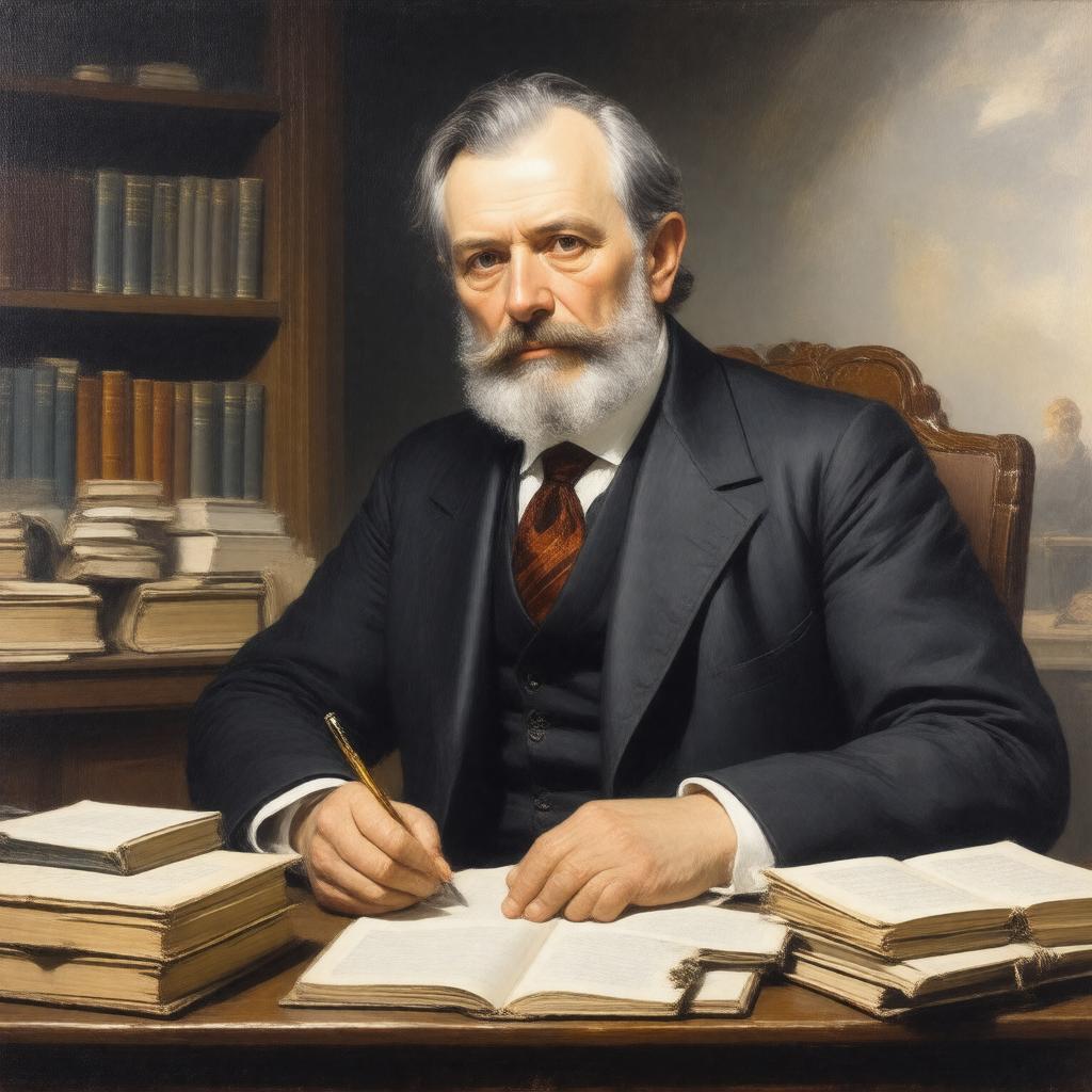 AI-created image of Wilhelm Dilthey