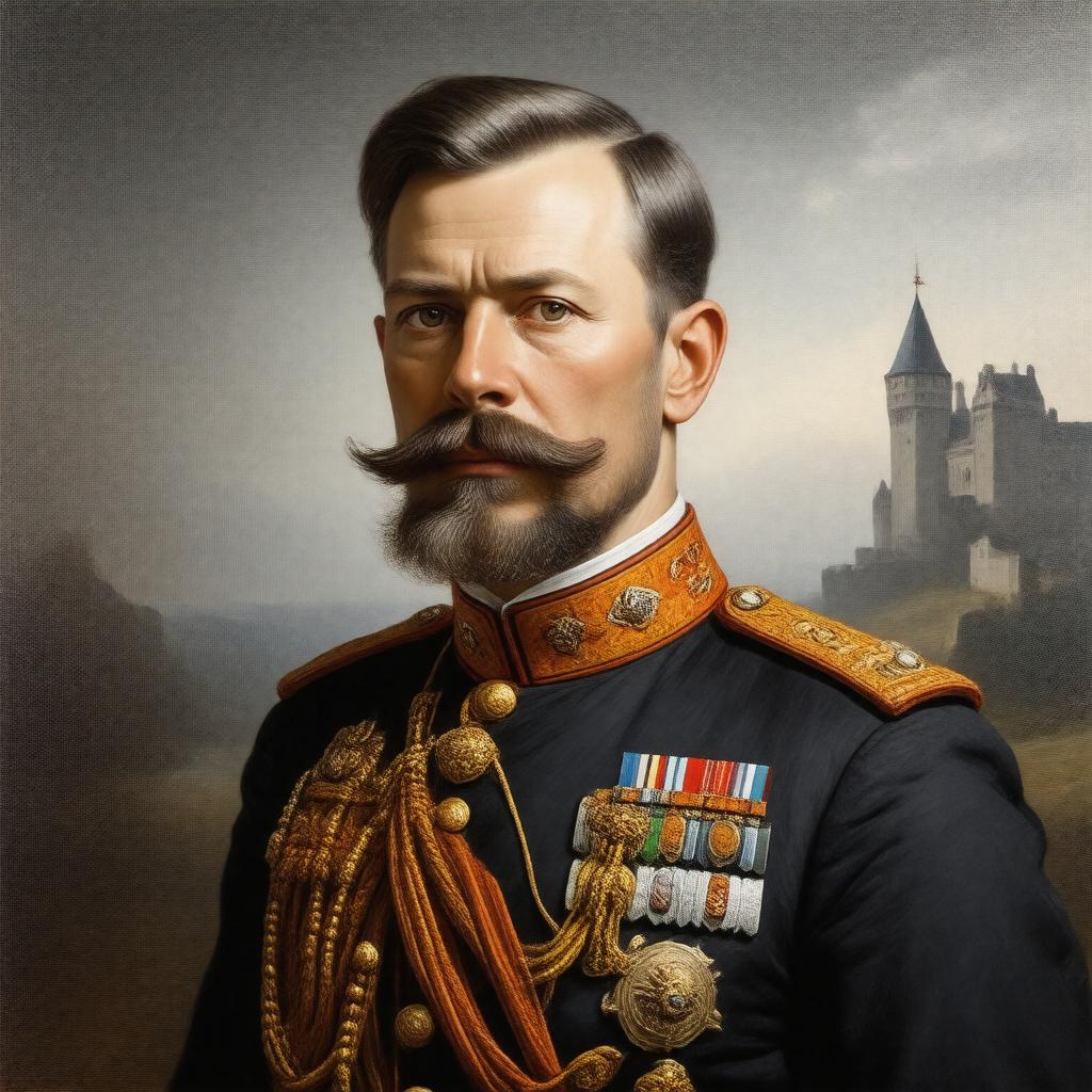 AI-created image of Wilhelm, German Crown Prince