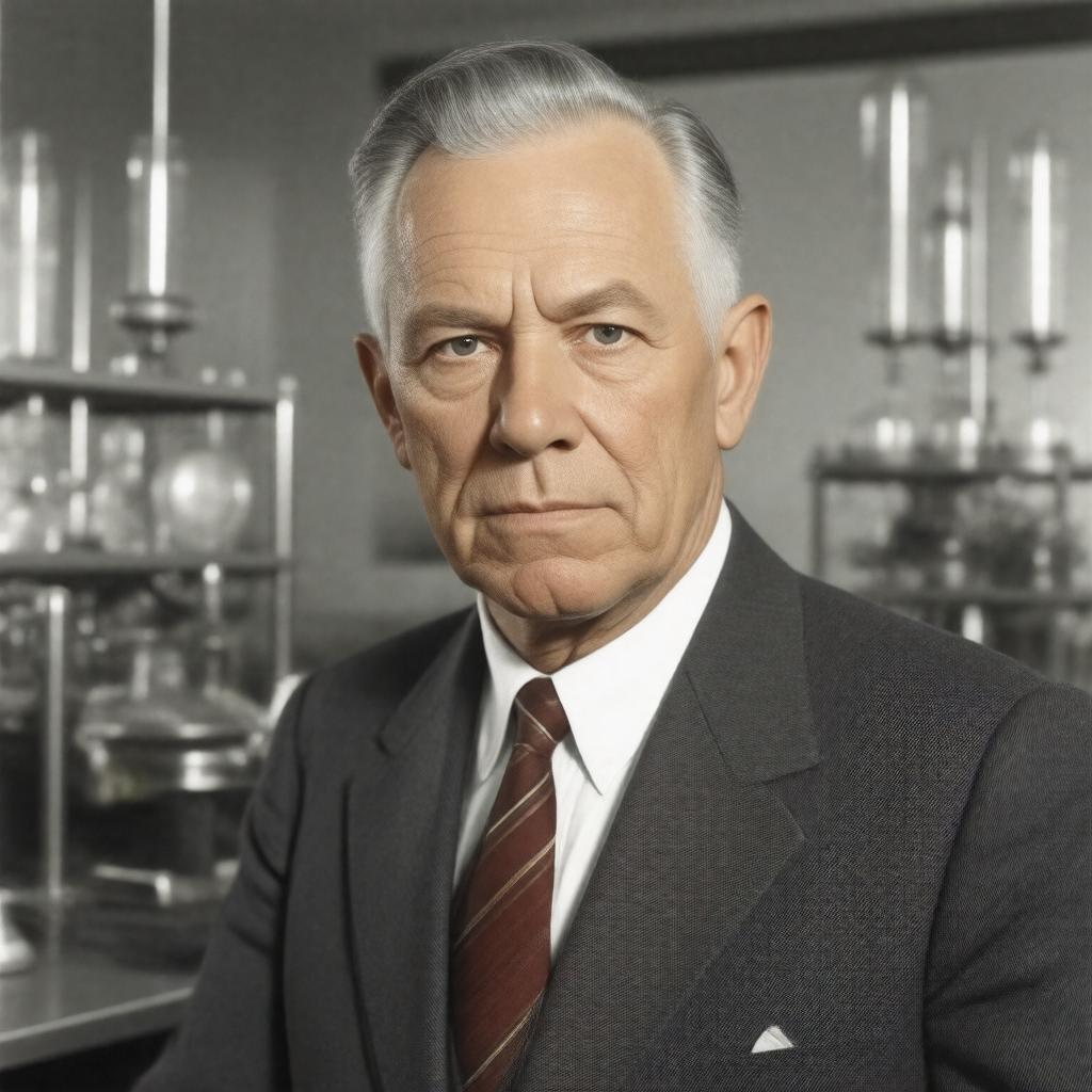 AI-created image of Wilhelm Groth