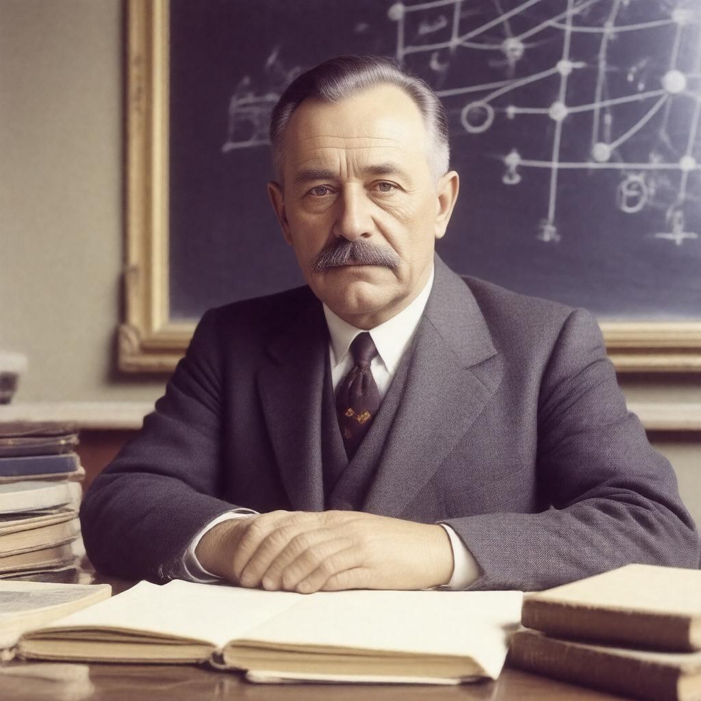 AI-created image of Wilhelm Hanle