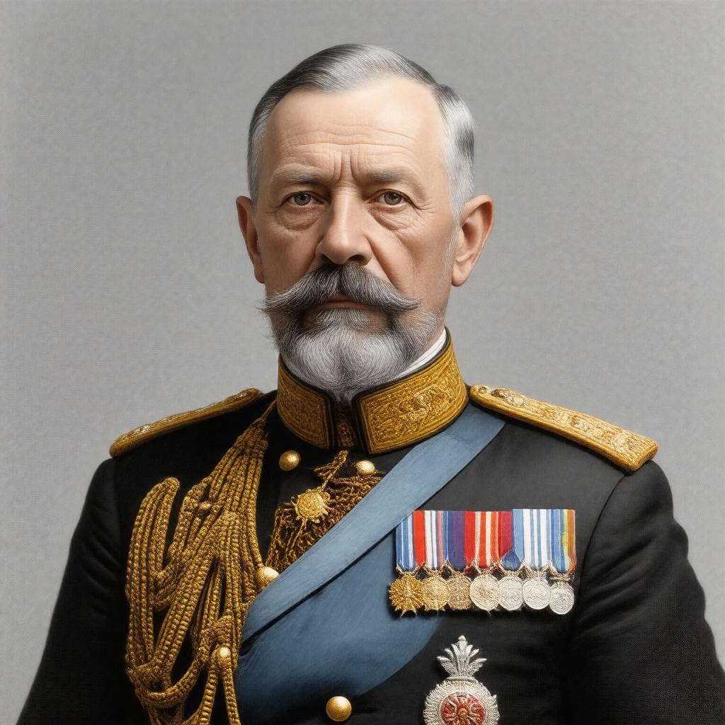 AI-created image of Wilhelm II, German Emperor