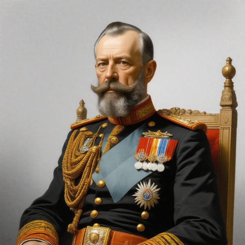 AI-created image of Wilhelm I, German Emperor