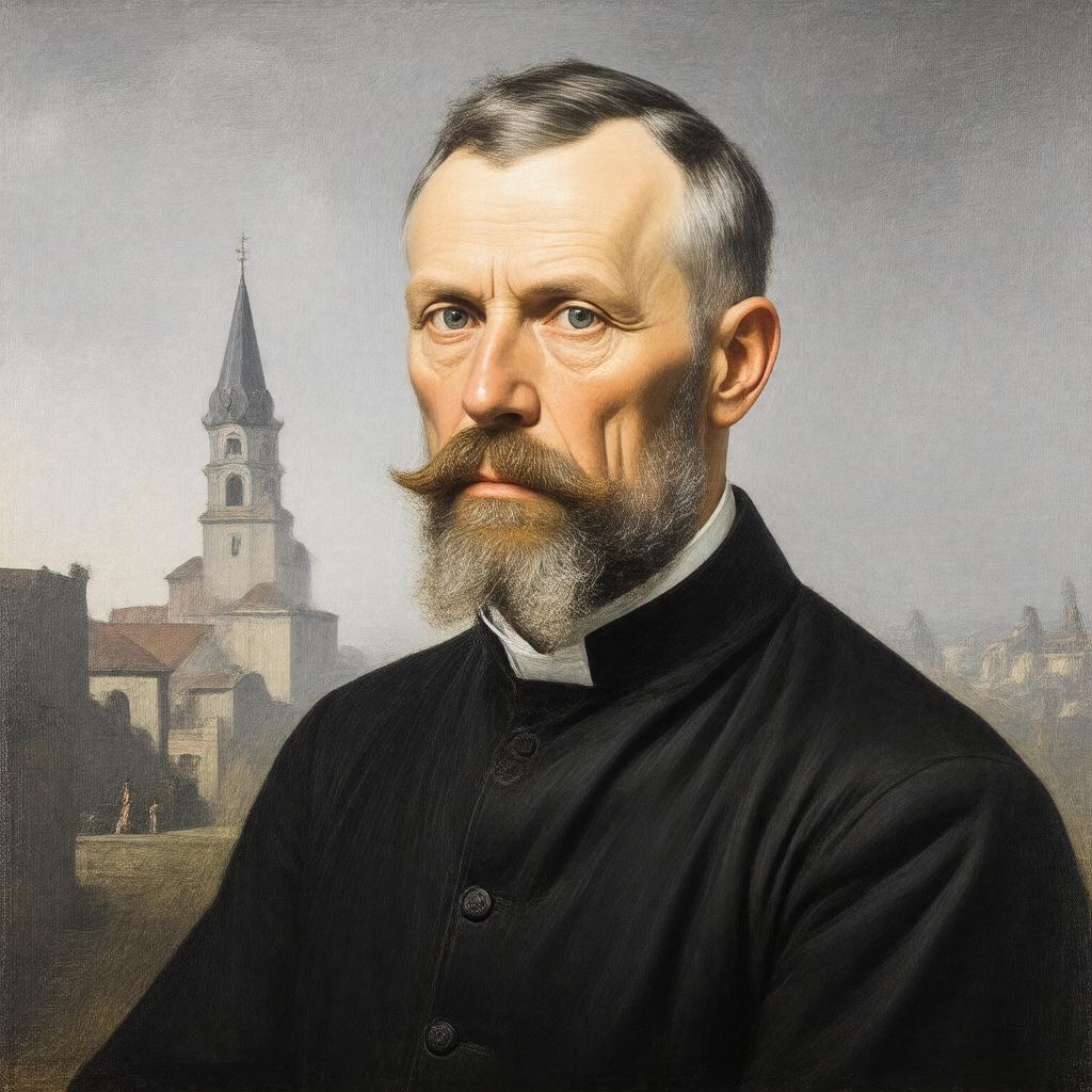 AI-created image of Wilhelm Loehe