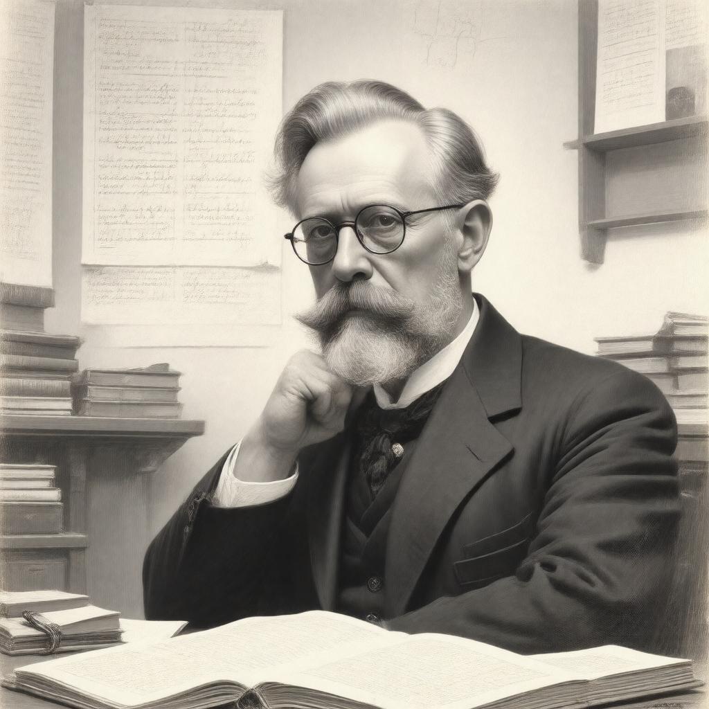 AI-created image of Wilhelm Magnus