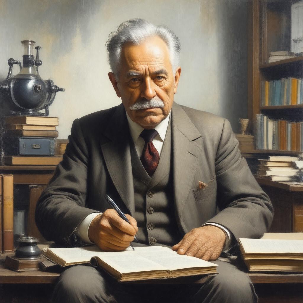 AI-created image of Wilhelm Reich