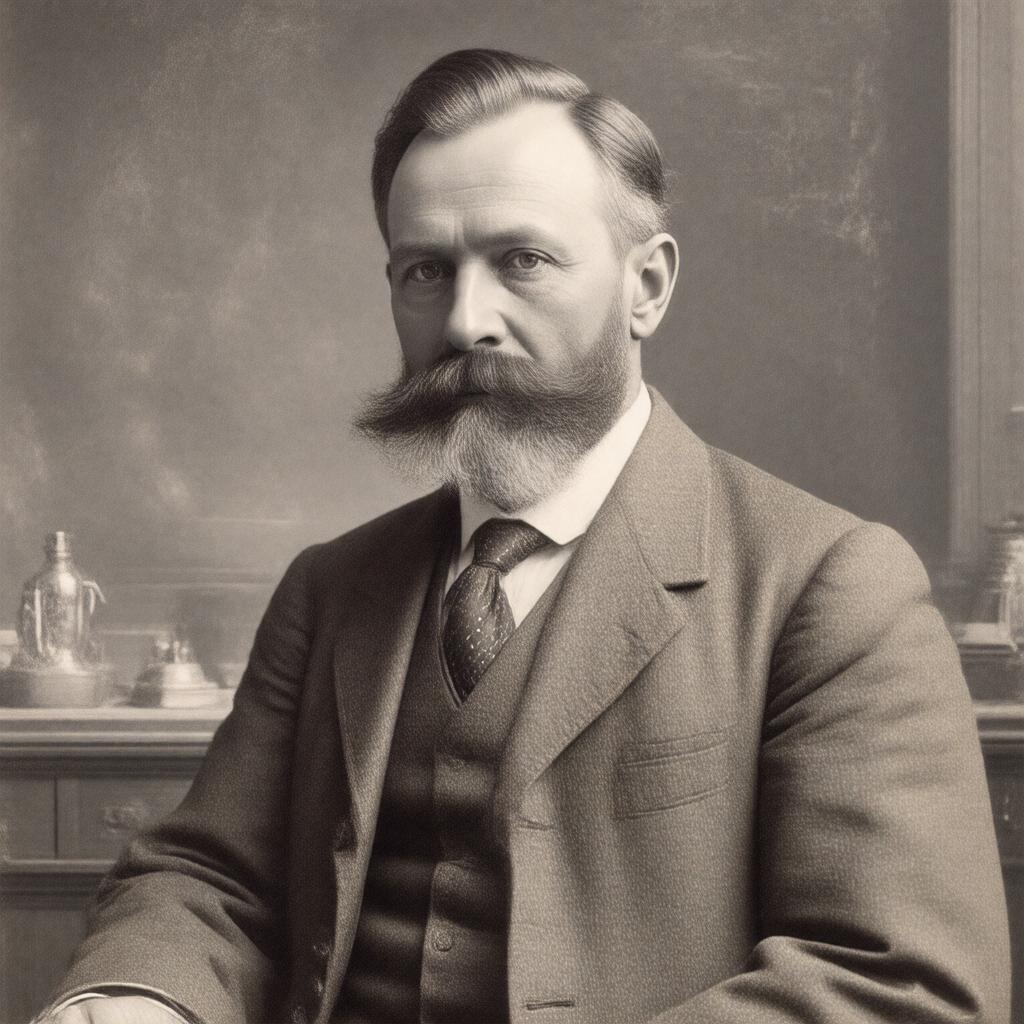 AI-created image of Wilhelm Wien
