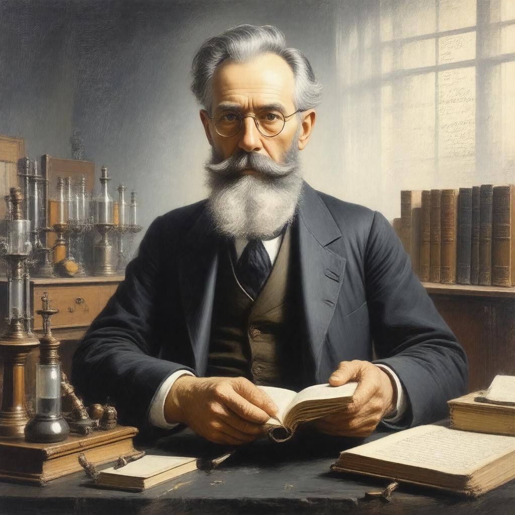 AI-created image of Wilhelm Wundt