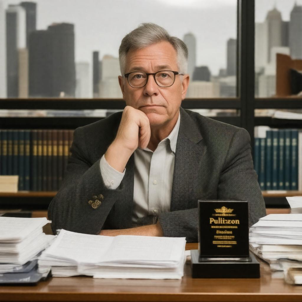 AI-created image of Will Bunch