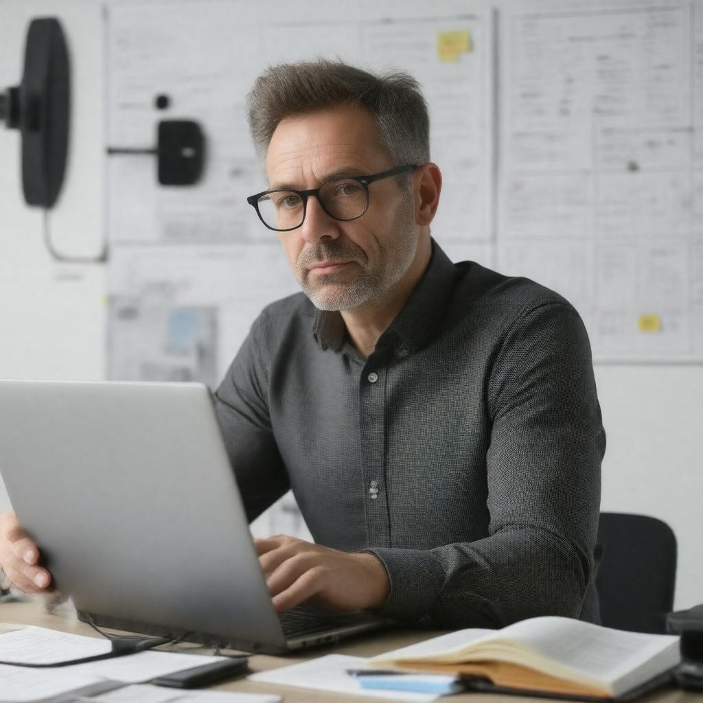 AI-created image of Will Knight