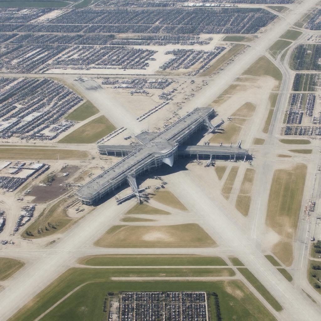 AI-created image of Will Rogers World Airport