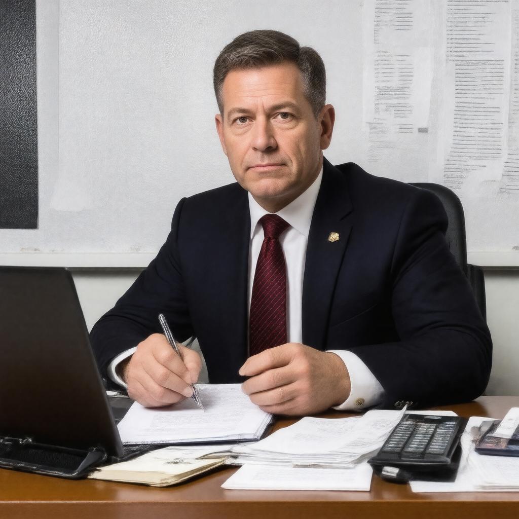 Click to view larger image AI-created image of Will Weissert