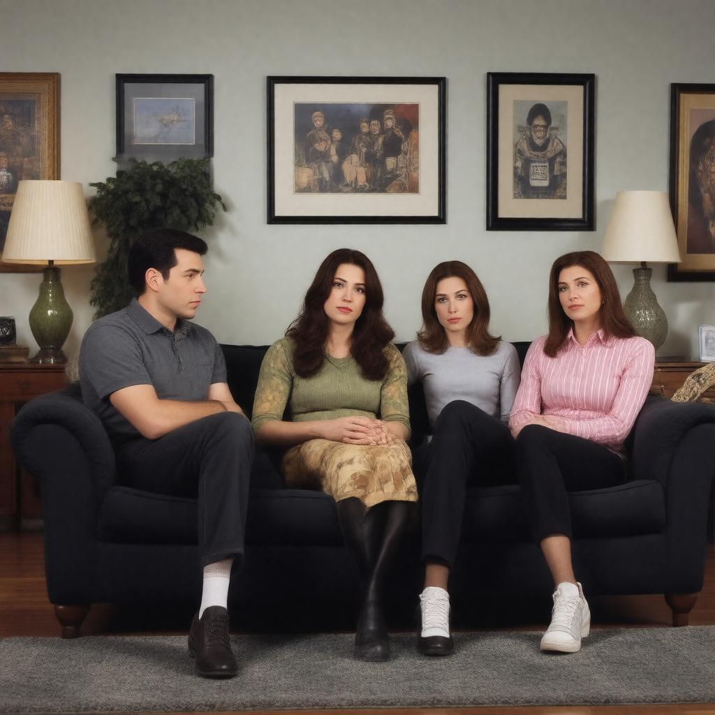 AI-created image of Will & Grace