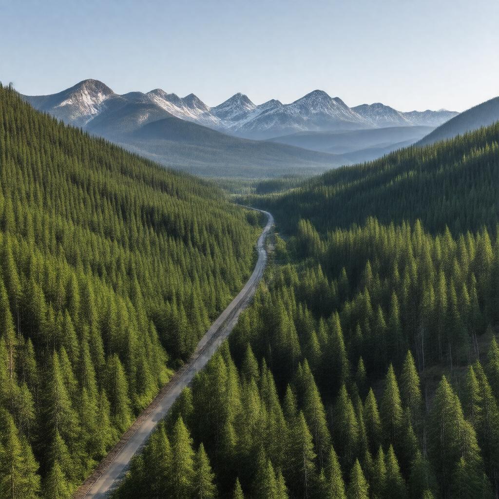 AI-created image of Willamette Pass