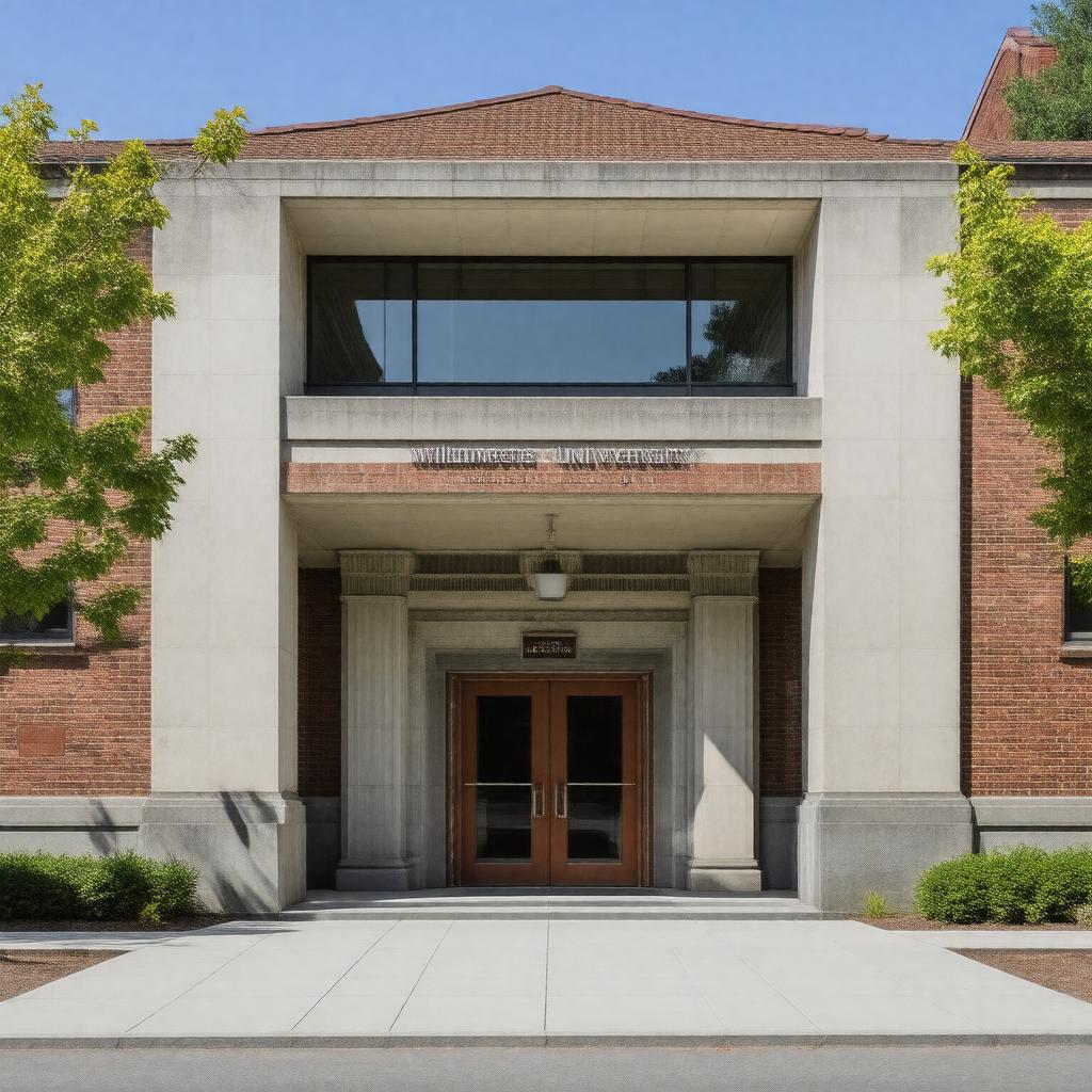AI-created image of Willamette University College of Law