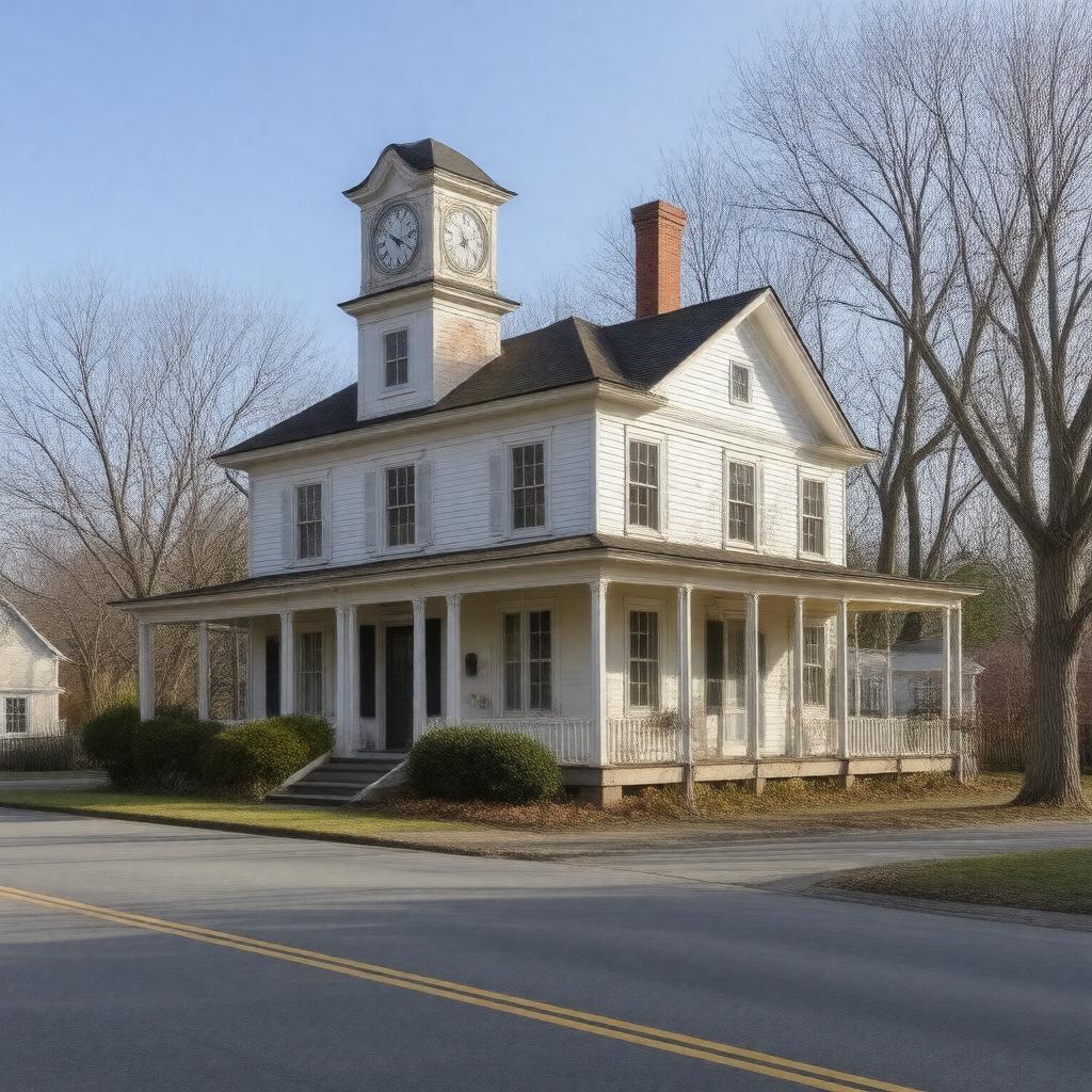 Click to view larger image AI-created image of Willard House and Clock Museum
