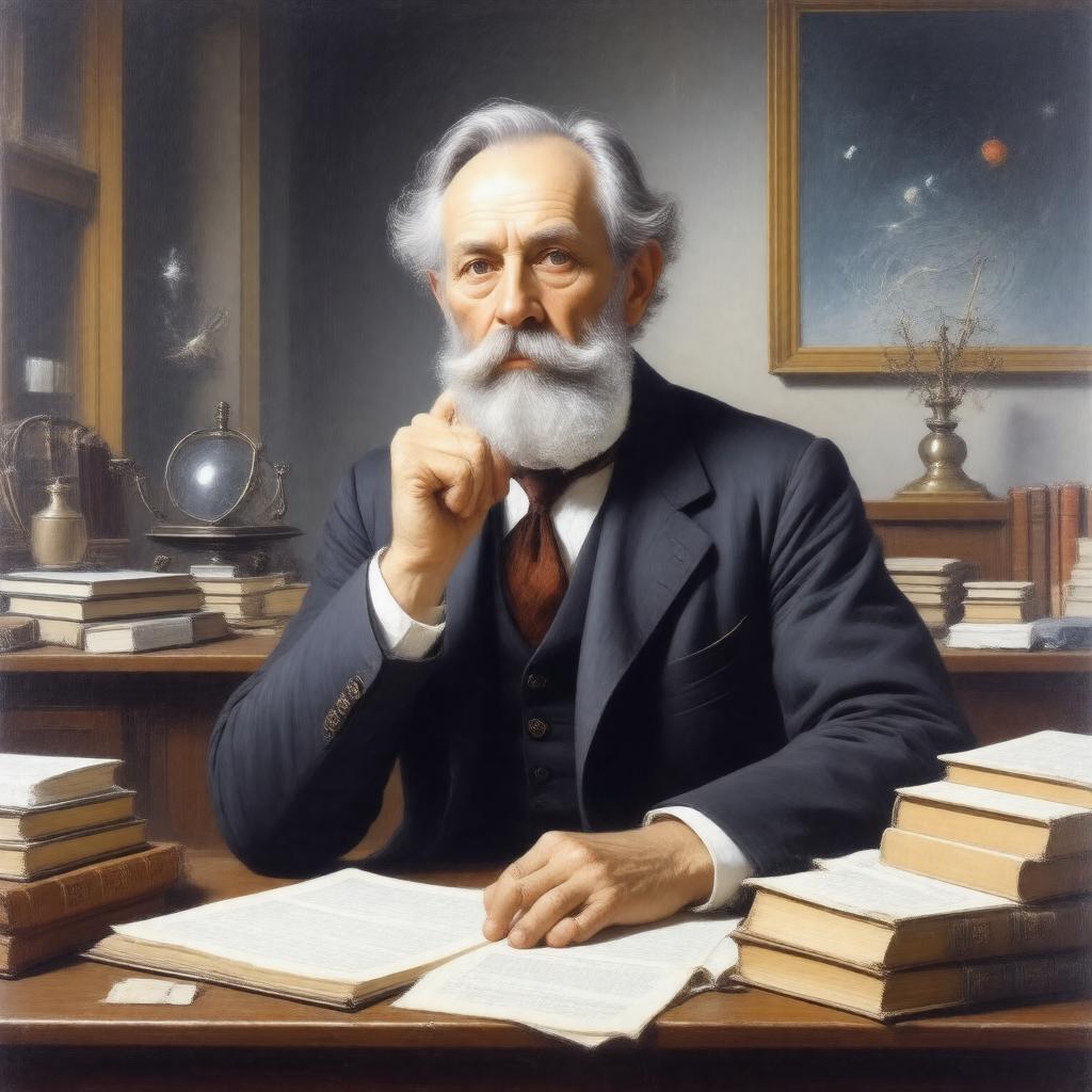 AI-created image of Willem de Sitter