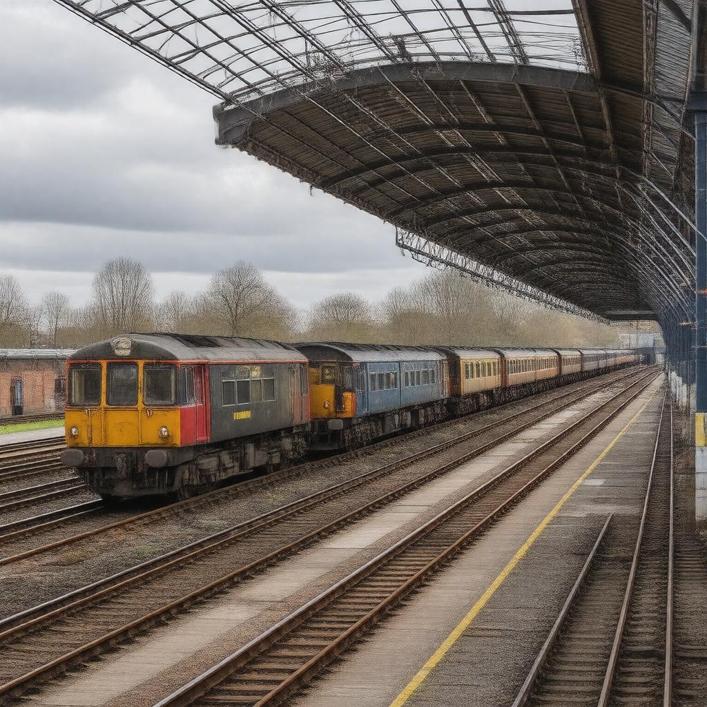 AI-created image of Willesden TMD