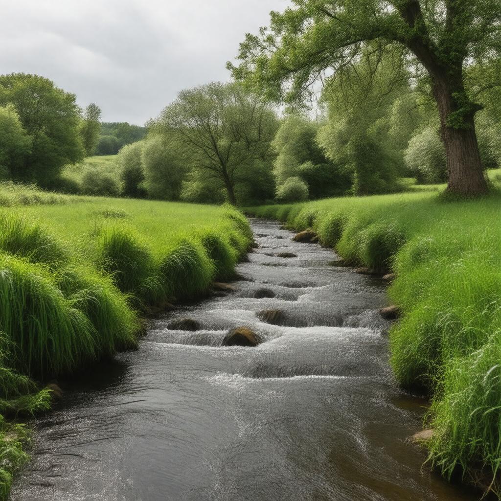 AI-created image of Willey Brook
