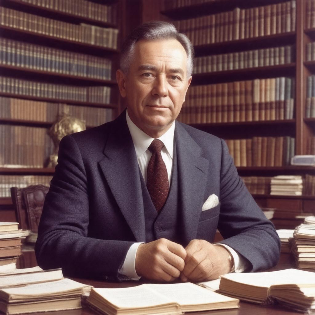 AI-created image of William A. Fowler