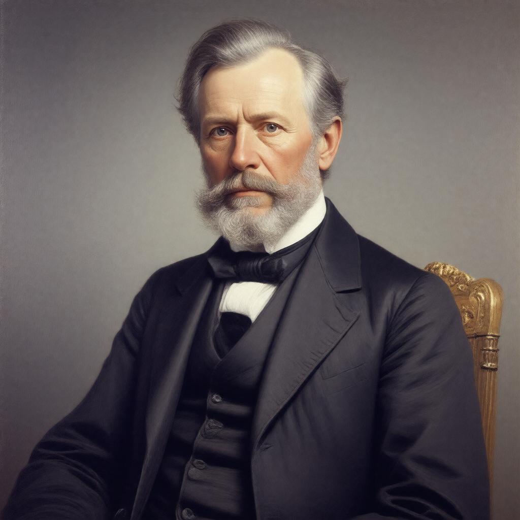 AI-created image of William B. Washburn