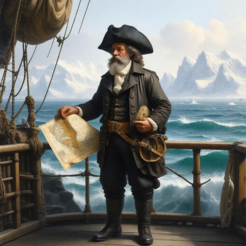 AI-created image of William Baffin