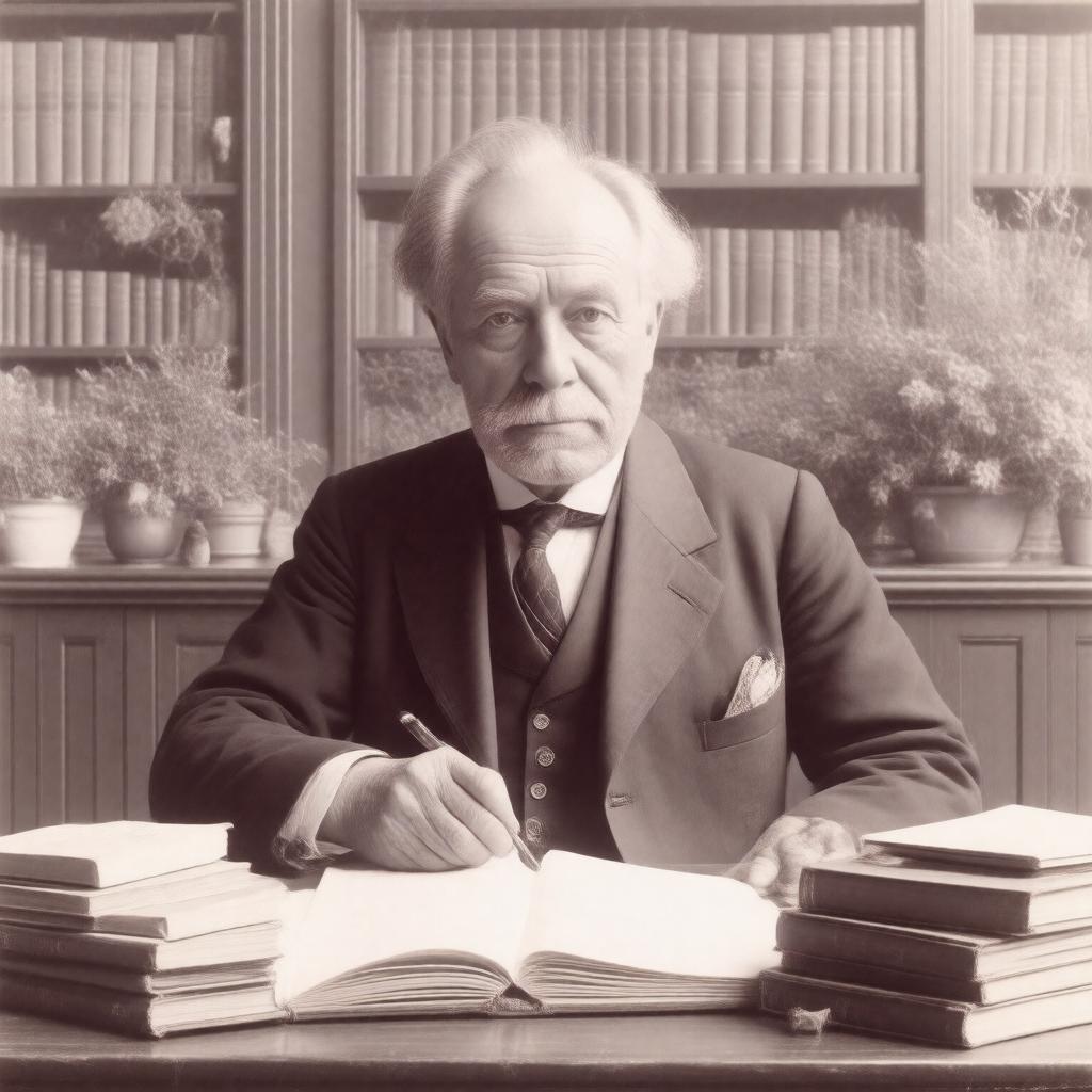 AI-created image of William Bateson