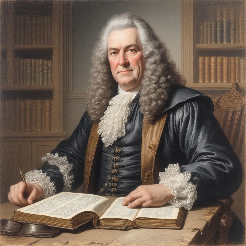 AI-created image of William Blackstone