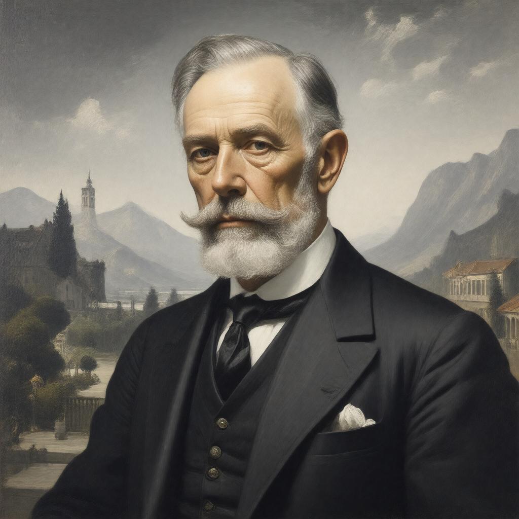 Click to view larger image AI-created image of William Bowers Bourn II