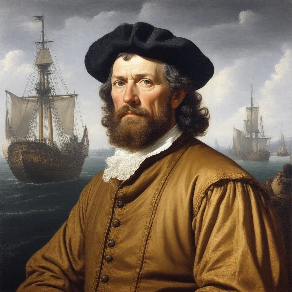 AI-created image of William Bradford