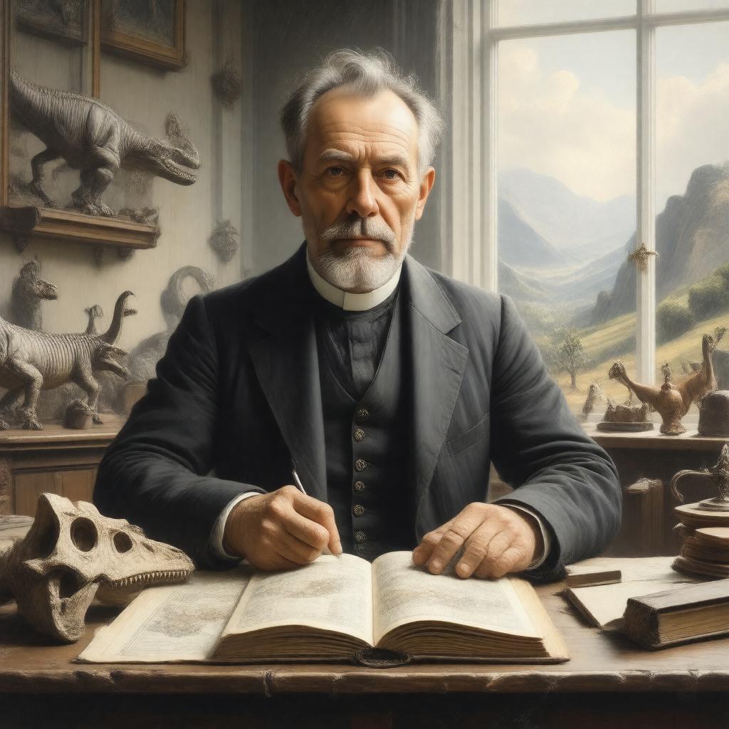 AI-created image of William Buckland