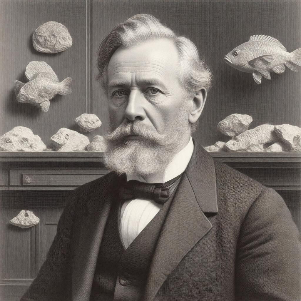 Click to view larger image AI-created image of William C. Paley