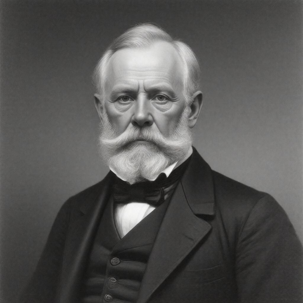 AI-created image of William Carnegie