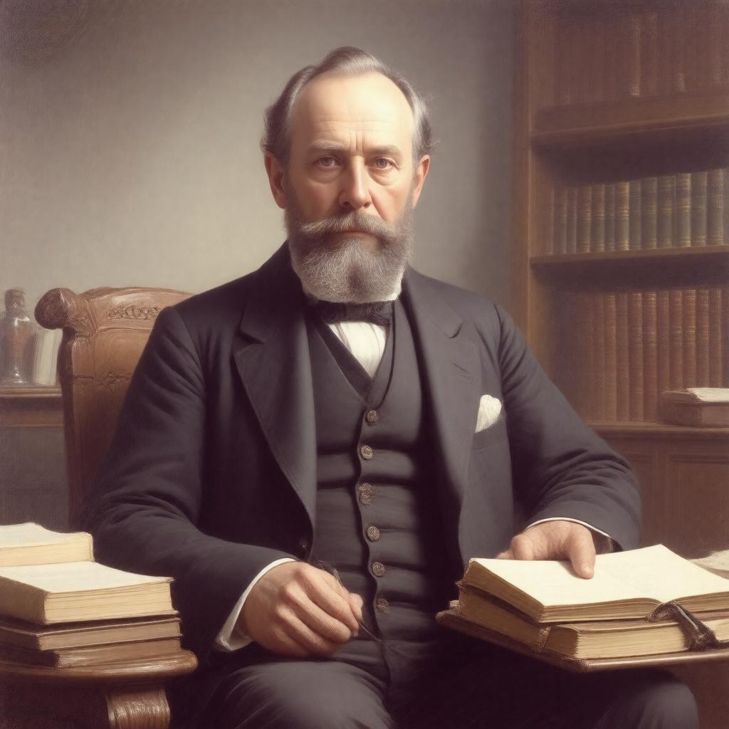 AI-created image of William Carus Wilson