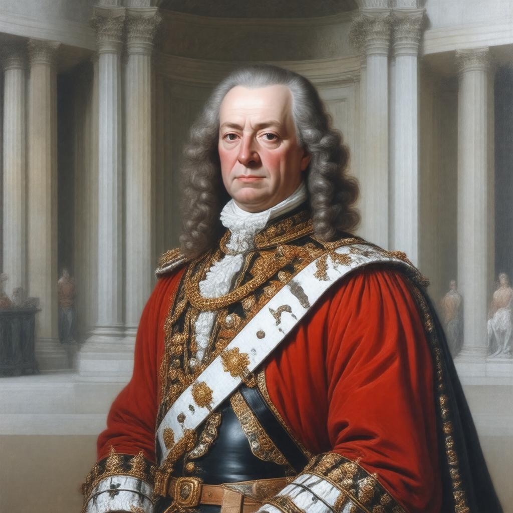 Click to view larger image AI-created image of William Cavendish, 1st Duke of Devonshire