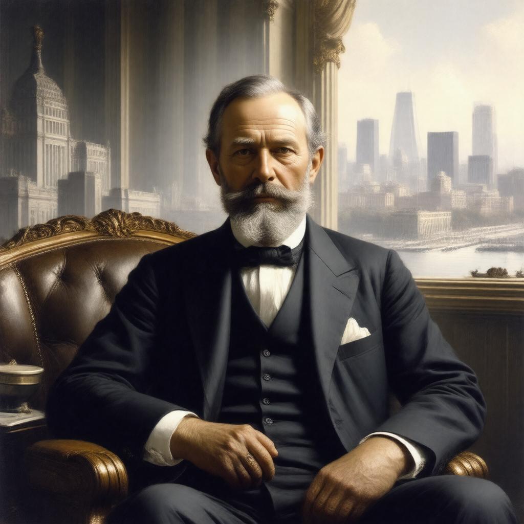 AI-created image of William Chapman Ralston